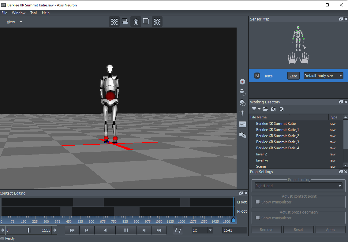 Axis Neuron/Pro Livestream to UE 5 – PERCEPTION NEURON